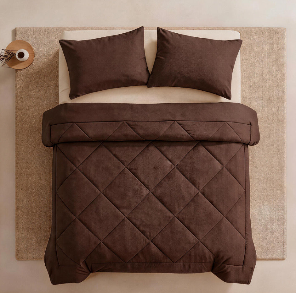 Somnella CloudNest comforter set in Sage